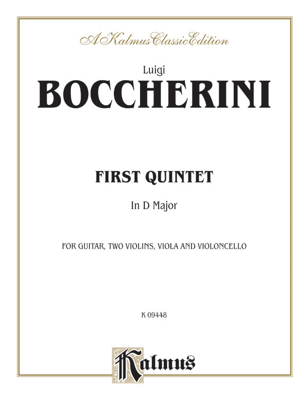 First Quintet in D Major Cover Image