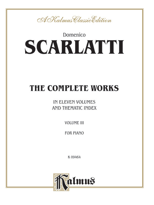The Complete Works, Volume III Cover Image