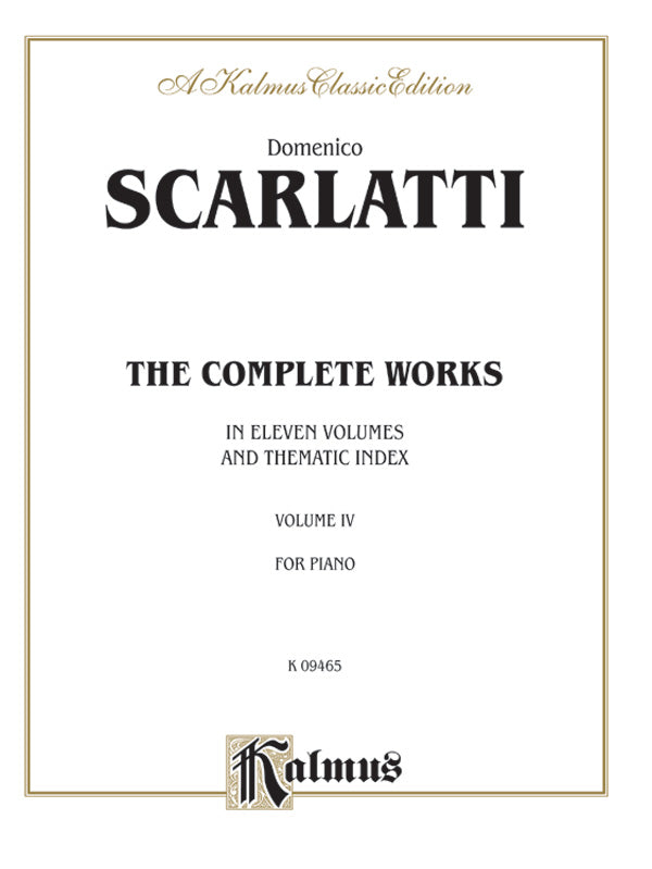 The Complete Works, Volume IV Cover Image