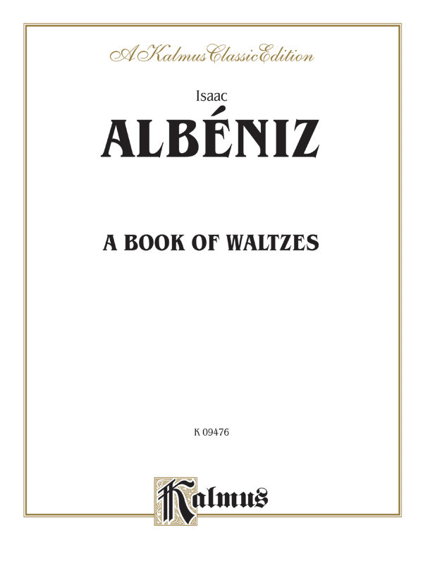 Albéniz: A Book of Waltzes Sheet Music Preview