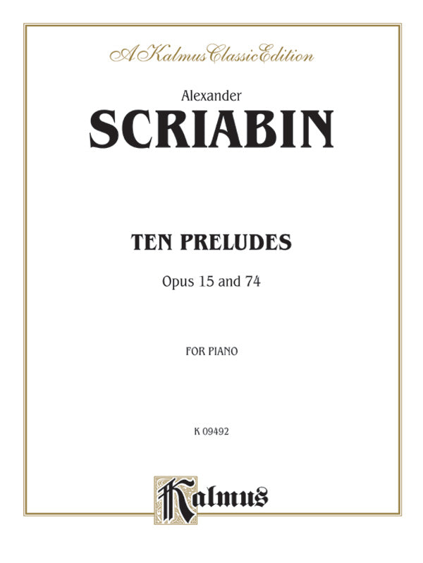Ten Preludes Cover Image