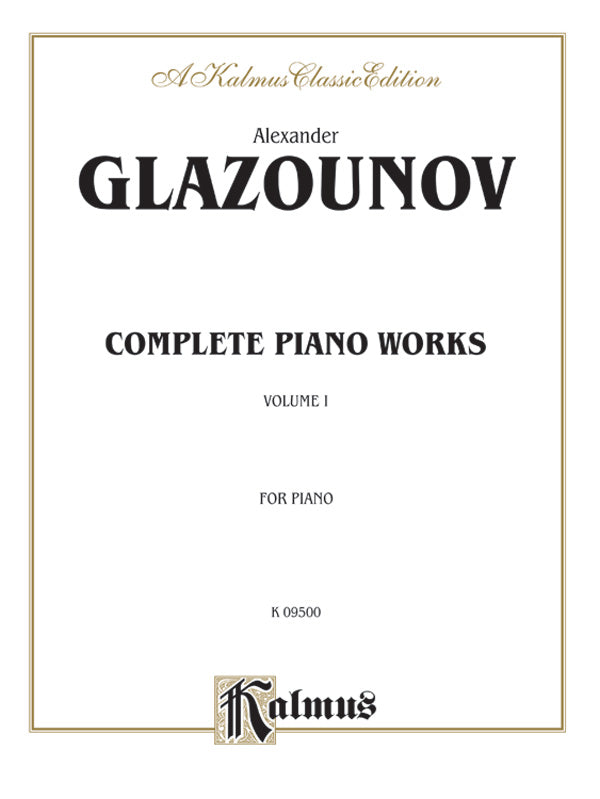 Complete Works, Volume I Cover Image