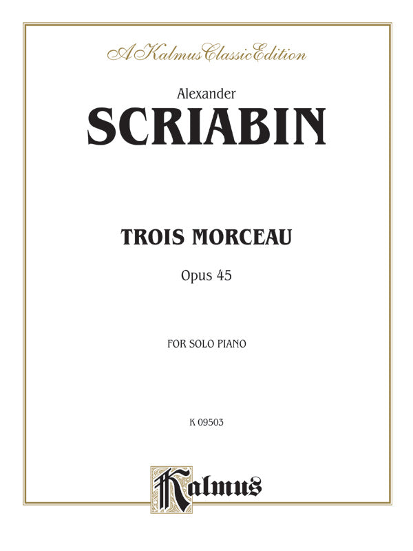 Trois Morceaux Cover Image