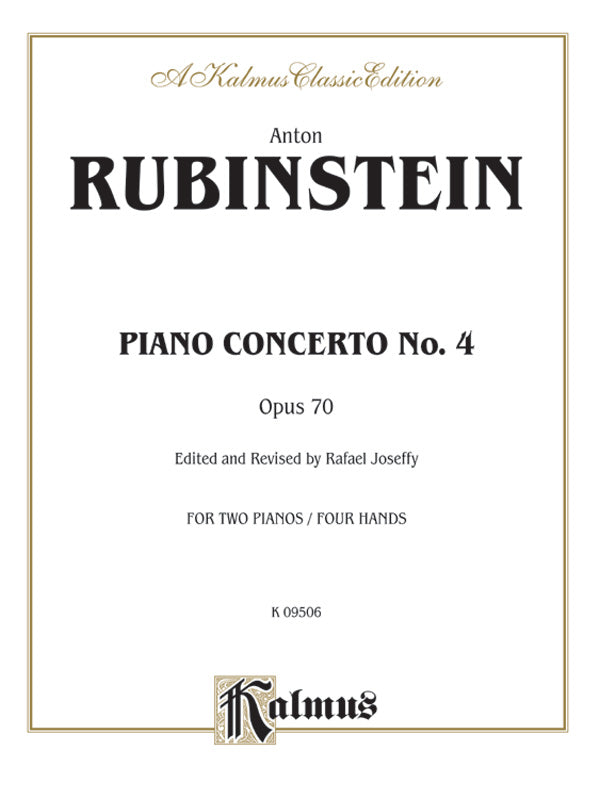 Piano Concerto No. 4, Opus 70 Cover Image