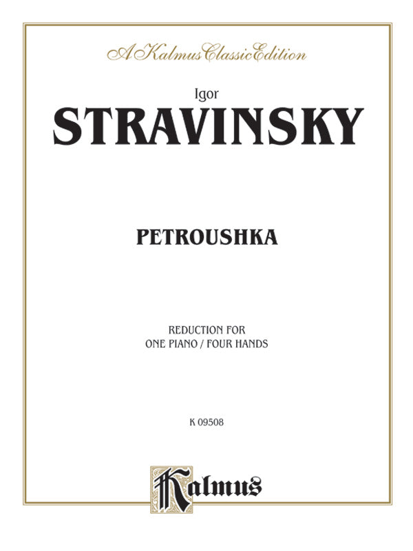 Stravinsky: Petroushka Sheet Music Preview