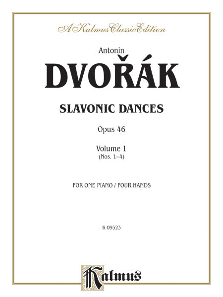 Slavonic Dances, Opus 46, Volume I Cover Image