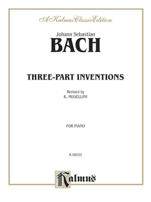 Three-Part Inventions Cover Image