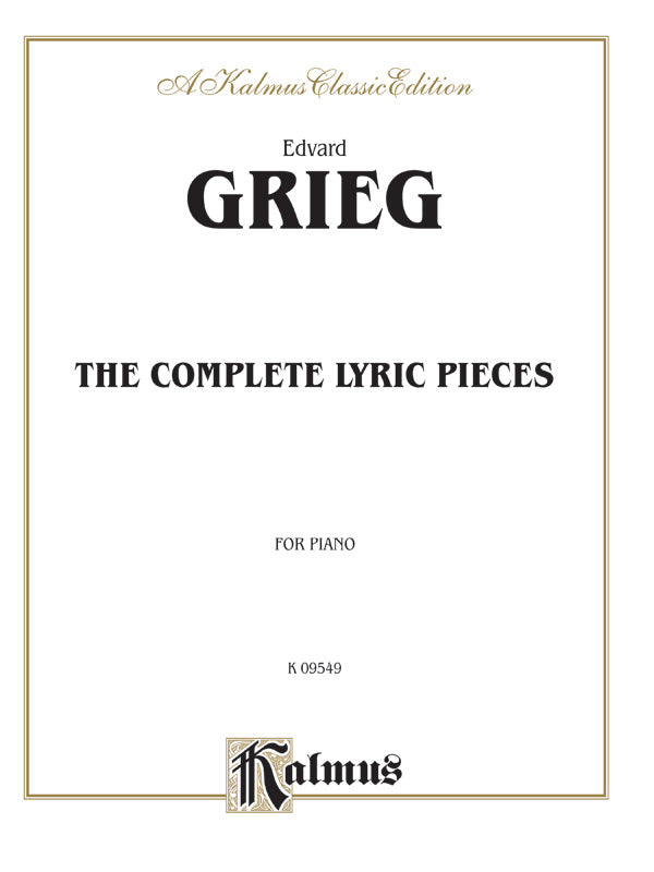 The Complete Lyric Pieces Cover Image