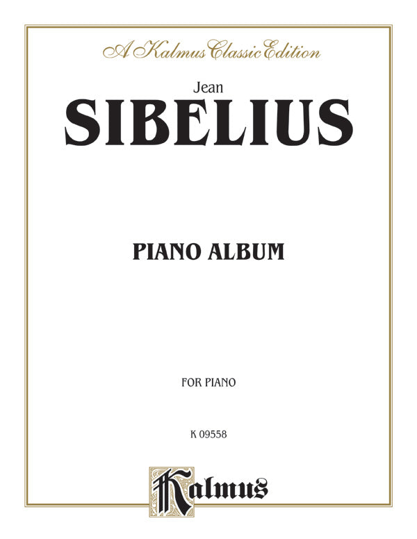 Sibelius Piano Album Cover Image