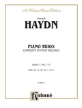 Trios for Violin, Cello and Piano, Volume II (Nos. 7-12, HOB. XV: 12, 30, 20, 7, 14, 3) Cover Image