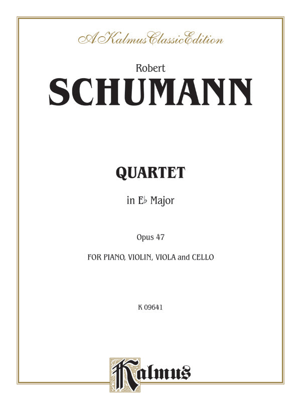 Quartet in E-flat Major, Opus 47 Cover Image