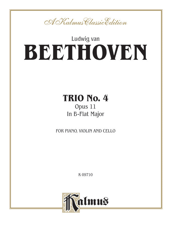 Piano Trio No. 4, Opus 11 Cover Image