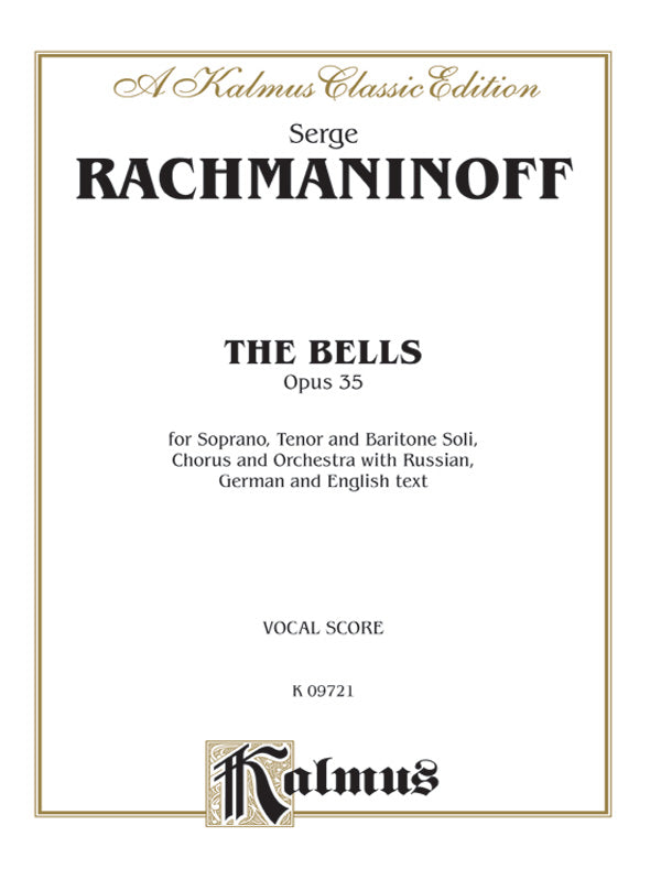 The Bells, Opus 35 Sheet Music Preview
