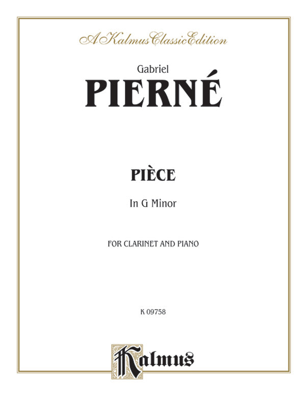 Piece in G Minor Cover Image