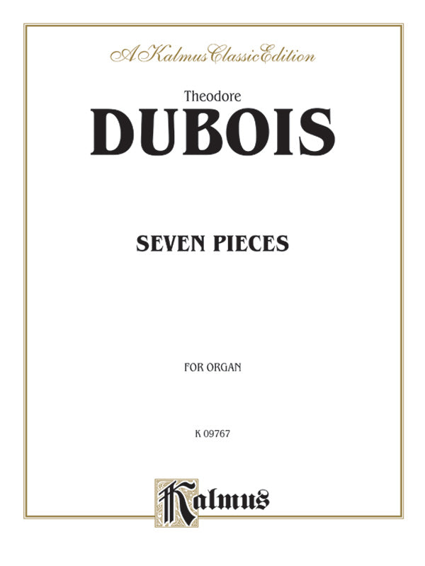Seven Pieces for the Organ Cover Image