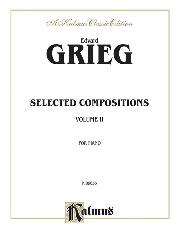 Selected Compositions, Volume II Cover Image