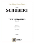 Four Impromptus, Opus 90 Cover Image