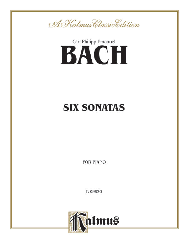 Six Sonatas Cover Image