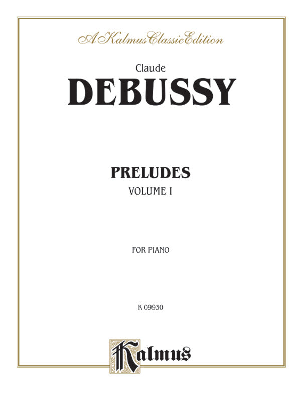 Preludes, Volume I Cover Image