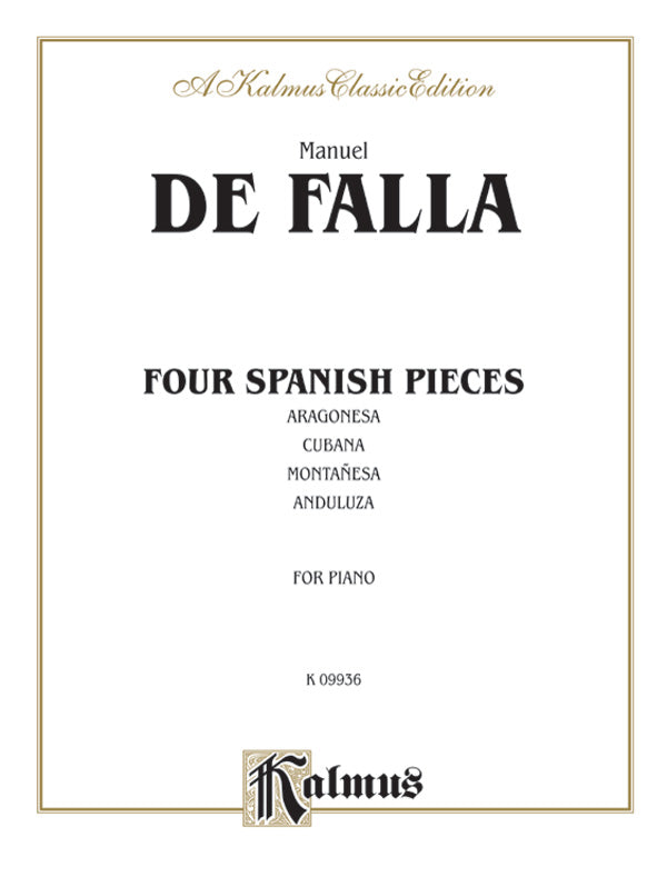 Four Spanish Pieces Cover Image