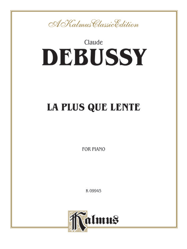 La plus que lente Cover Image