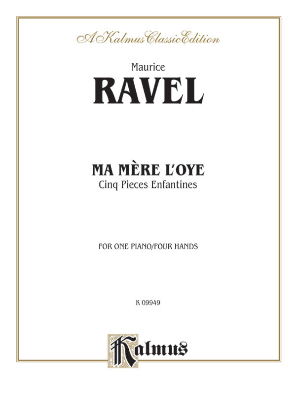 Ma Merè l'oye (Mother Goose Suite) Cover Image