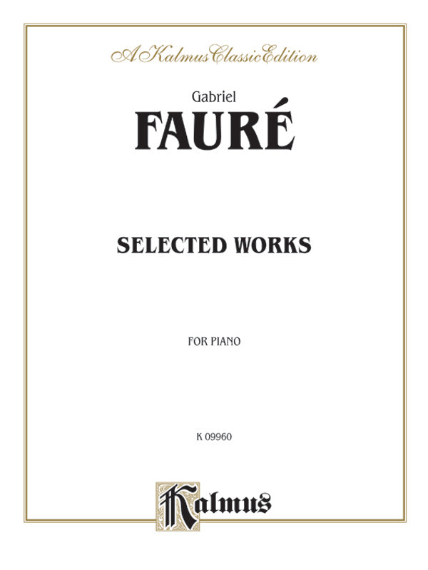 Selected Works Cover Image