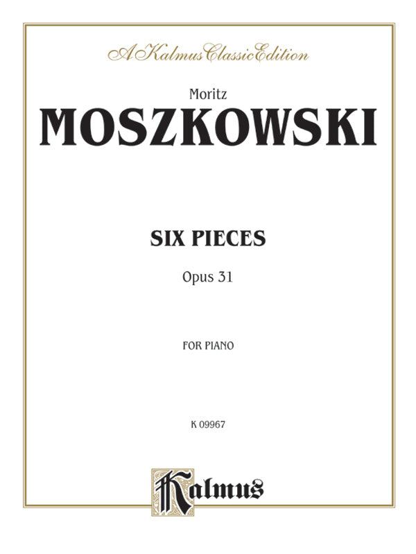 Six Pieces, Opus 31 Cover Image