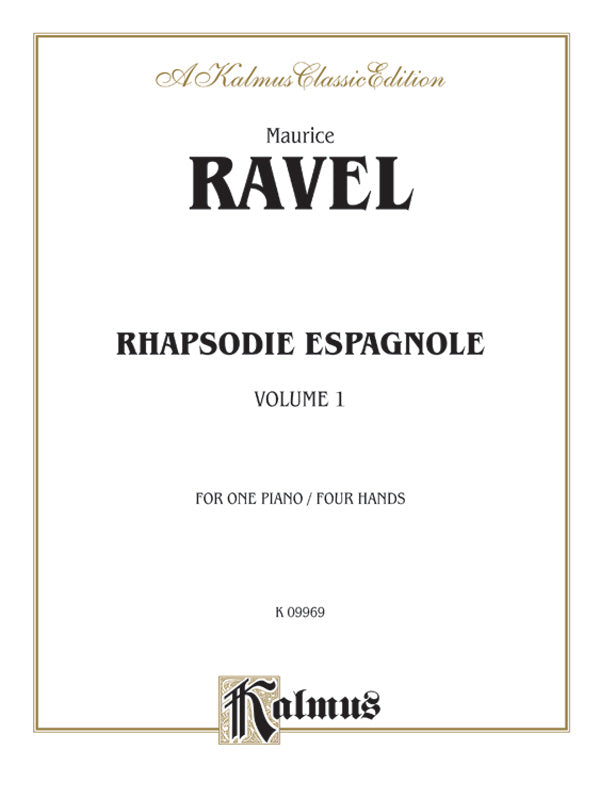Rhapsodie Espagnole, Volume I Cover Image
