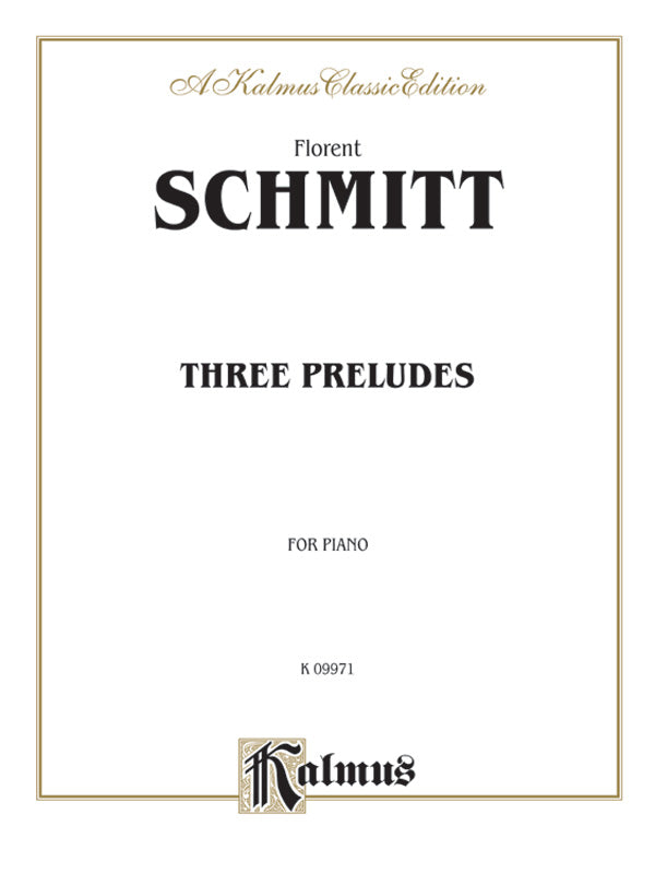 Three Preludes Cover Image