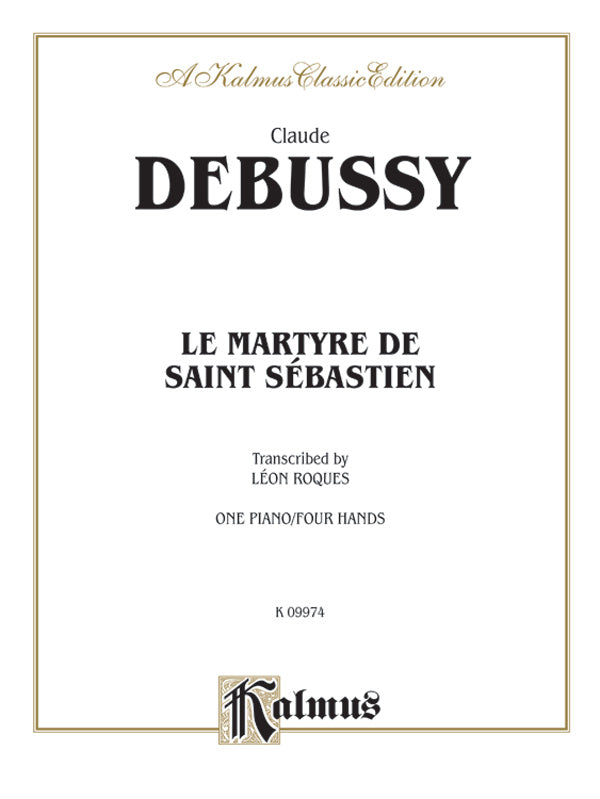 Le Martyre de Saint Sébastien Cover Image