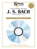 Selected Works for Piano: J. S. Bach Cover Image