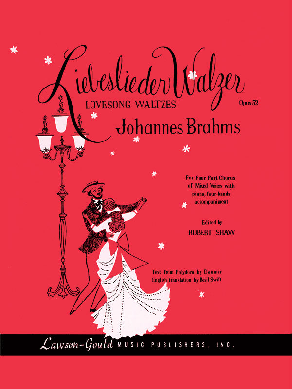 Liebeslieder Walzer, Opus 52 Cover Image