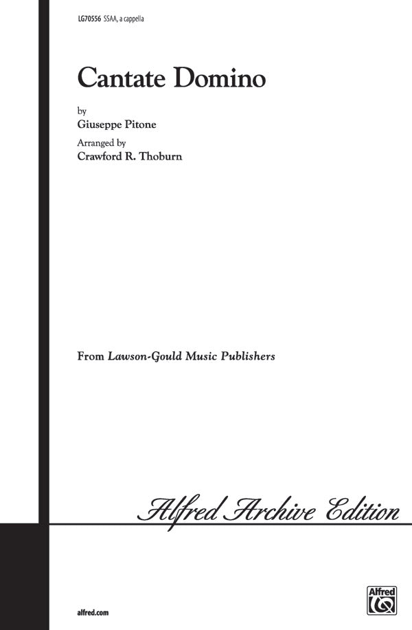 Cantate Domino Cover Image
