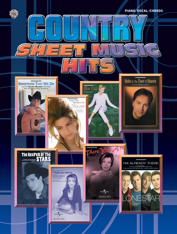 Country Sheet Music Hits Cover Image