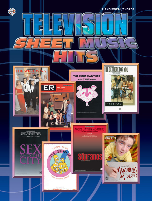 Television Sheet Music Hits Cover Image