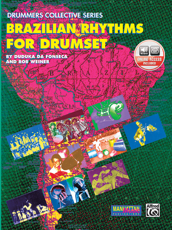 Brazilian Rhythms for Drumset Sheet Music Preview