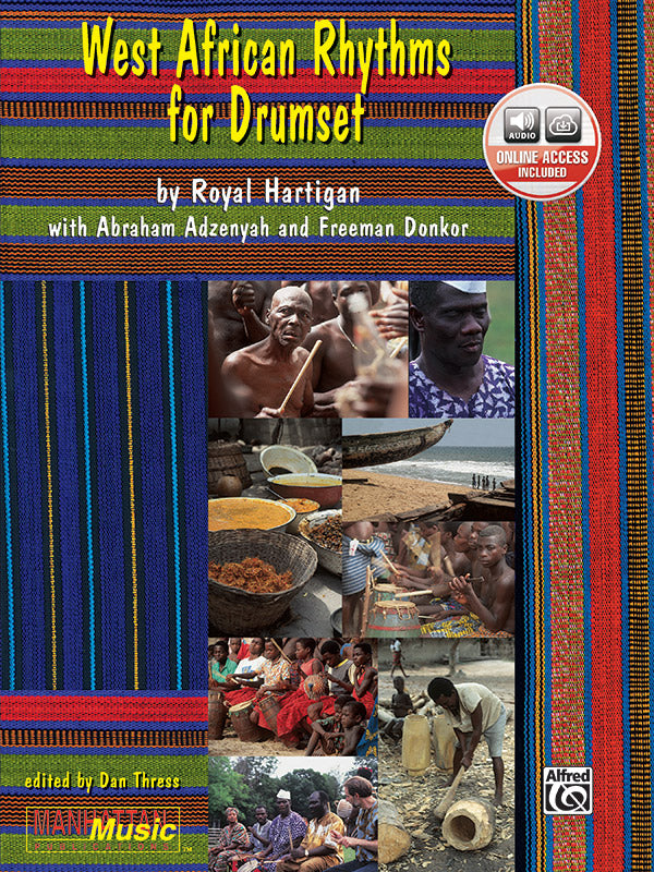 West-African Rhythms for Drumset Sheet Music Preview
