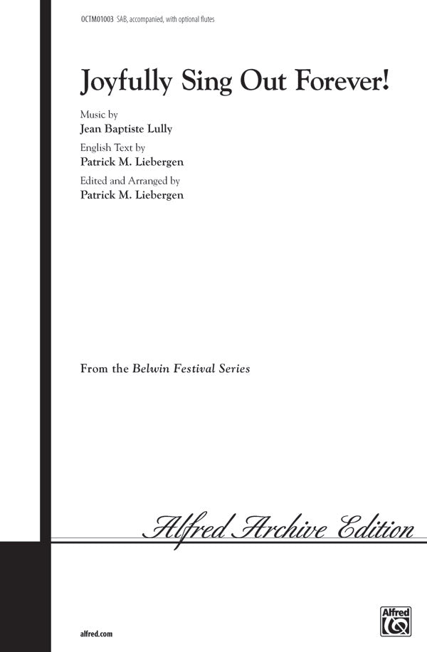 Joyfully Sing Out Forever! Cover Image