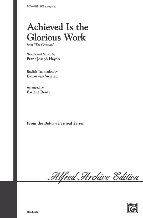 Achieved Is the Glorious Work Cover Image