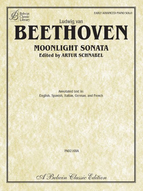 Moonlight Sonata (Sonata No. 14 in C-sharp Minor, Opus 27, No. 2) Cover Image