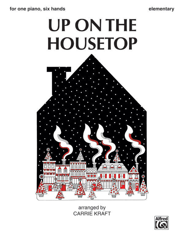 Up on the Housetop - Piano Trio (1 Piano, 6 Hands) Sheet Music Preview