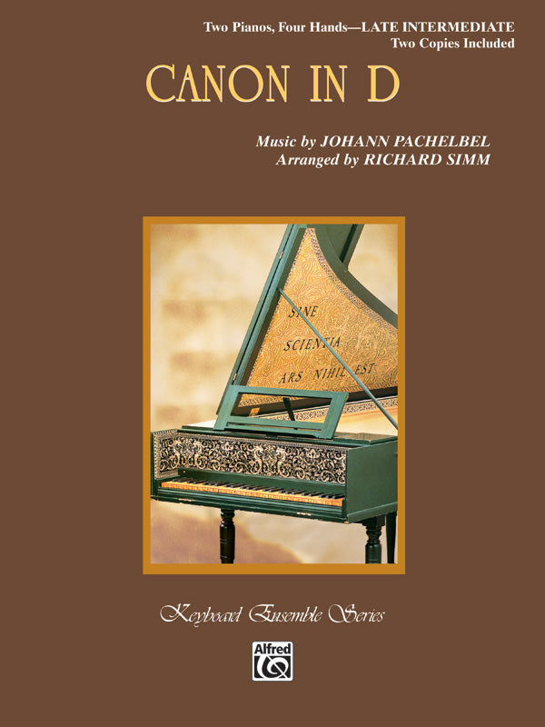 Canon in D - Piano Duo (2 Pianos, 4 Hands) Sheet Music Preview
