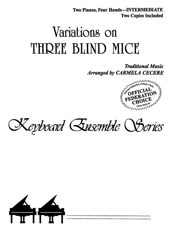 Variations on Three Blind Mice Cover Image
