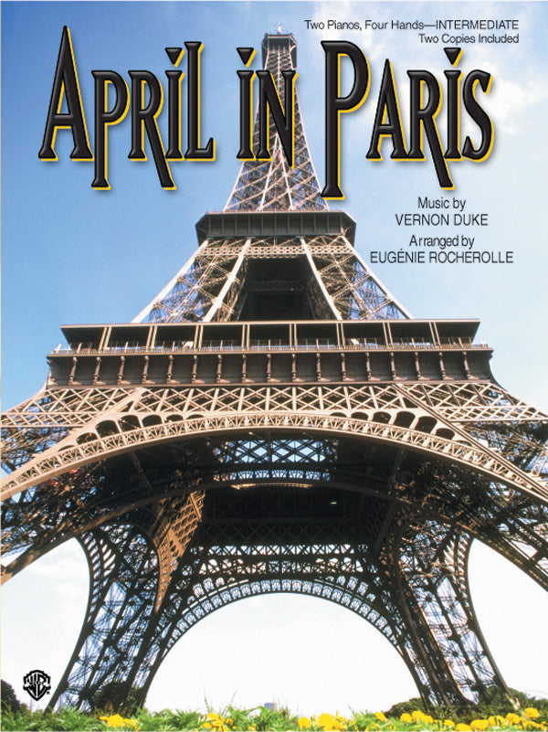 April in Paris - Piano Duo (2 Pianos, 4 Hands) Sheet Music Preview