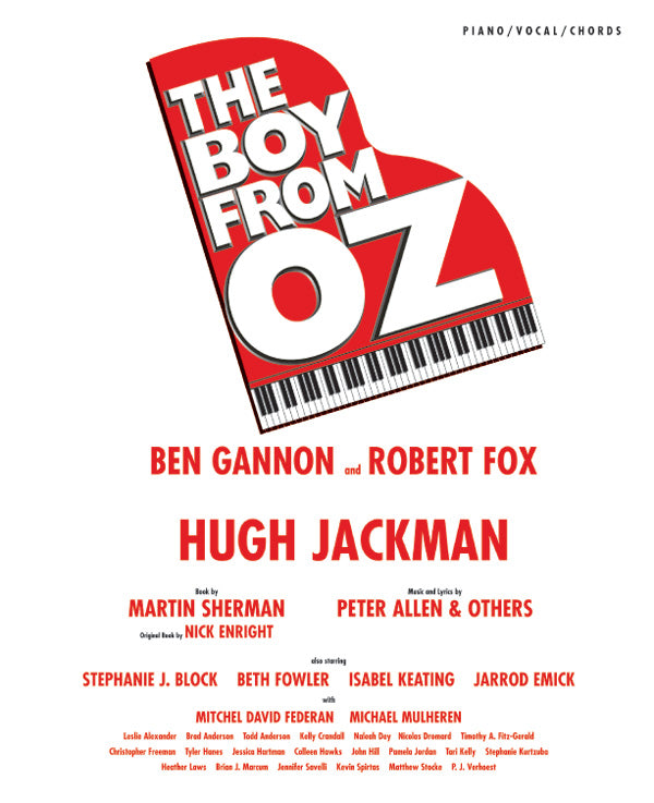 The Boy from Oz: Vocal Selections Cover Image