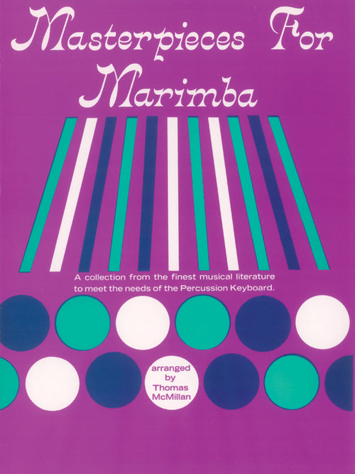 Masterpieces for Marimba Cover Image
