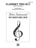 Clarinet Trio in C Cover Image