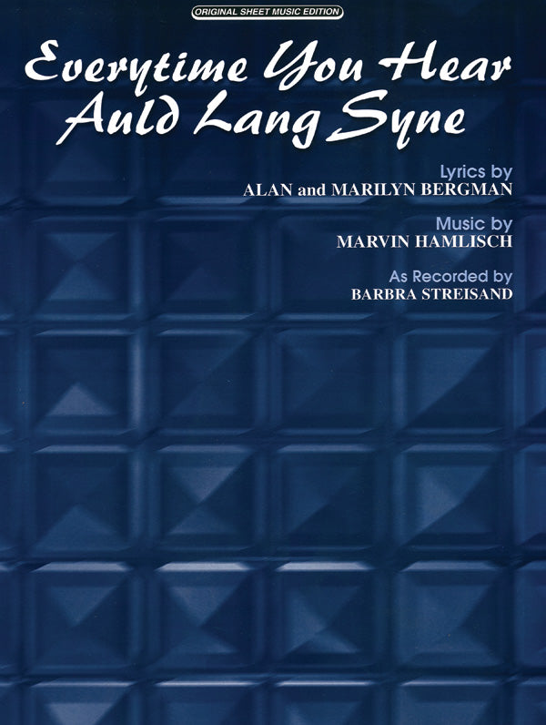 Everytime You Hear Auld Lang Syne Cover Image
