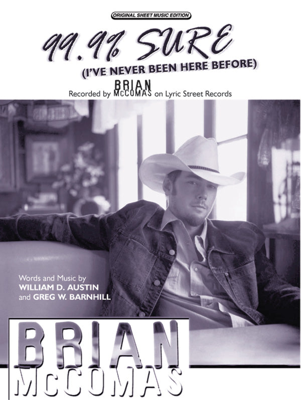 99.9% Sure (I've Never Been Here Before) Cover Image